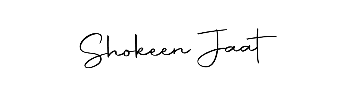 Create a beautiful signature design for name Shokeen Jaat. With this signature (Autography-DOLnW) fonts, you can make a handwritten signature for free. Shokeen Jaat signature style 10 images and pictures png