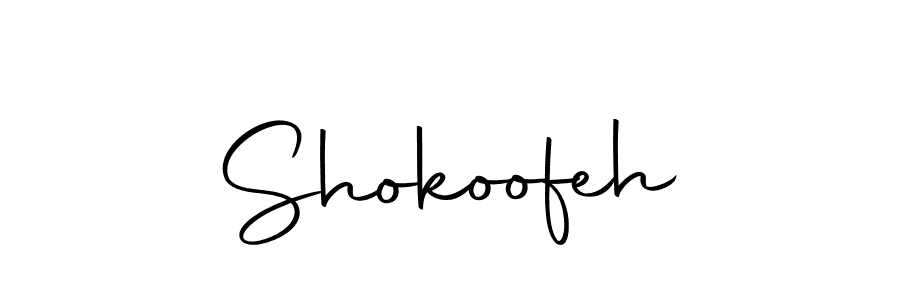 How to make Shokoofeh name signature. Use Autography-DOLnW style for creating short signs online. This is the latest handwritten sign. Shokoofeh signature style 10 images and pictures png