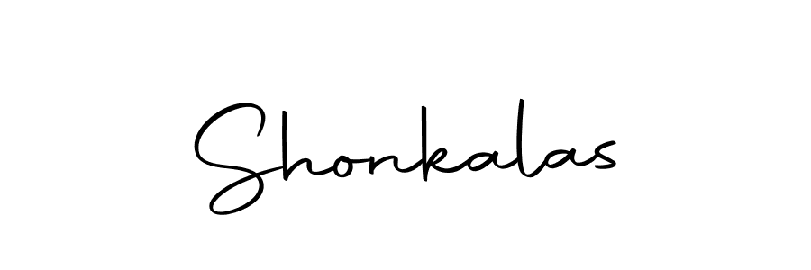 You should practise on your own different ways (Autography-DOLnW) to write your name (Shonkalas) in signature. don't let someone else do it for you. Shonkalas signature style 10 images and pictures png