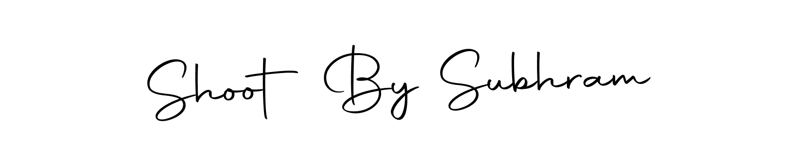 Make a short Shoot By Subhram signature style. Manage your documents anywhere anytime using Autography-DOLnW. Create and add eSignatures, submit forms, share and send files easily. Shoot By Subhram signature style 10 images and pictures png