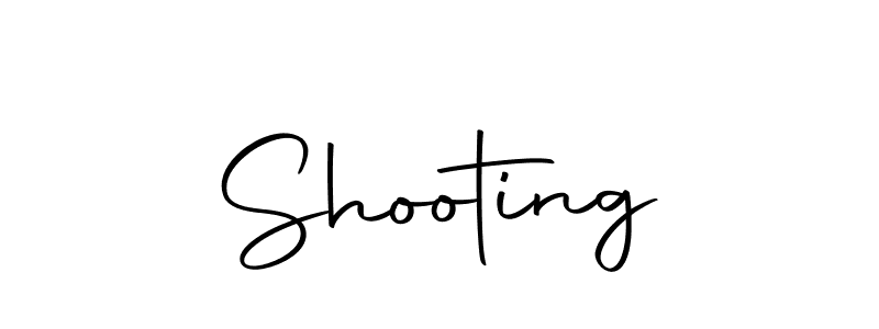 Create a beautiful signature design for name Shooting. With this signature (Autography-DOLnW) fonts, you can make a handwritten signature for free. Shooting signature style 10 images and pictures png