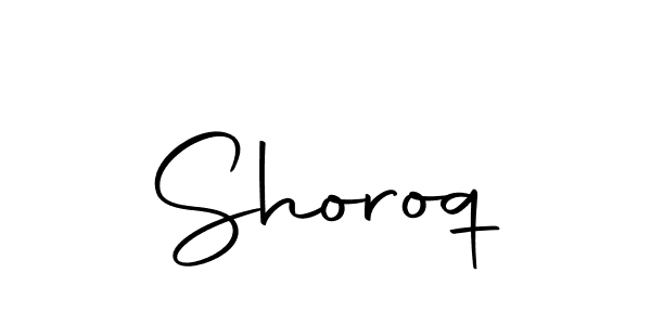 You should practise on your own different ways (Autography-DOLnW) to write your name (Shoroq) in signature. don't let someone else do it for you. Shoroq signature style 10 images and pictures png