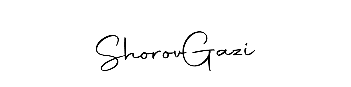 You can use this online signature creator to create a handwritten signature for the name Shorov  Gazi. This is the best online autograph maker. Shorov  Gazi signature style 10 images and pictures png