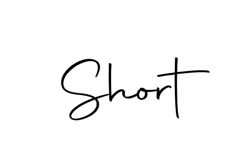 How to make Short signature? Autography-DOLnW is a professional autograph style. Create handwritten signature for Short name. Short signature style 10 images and pictures png