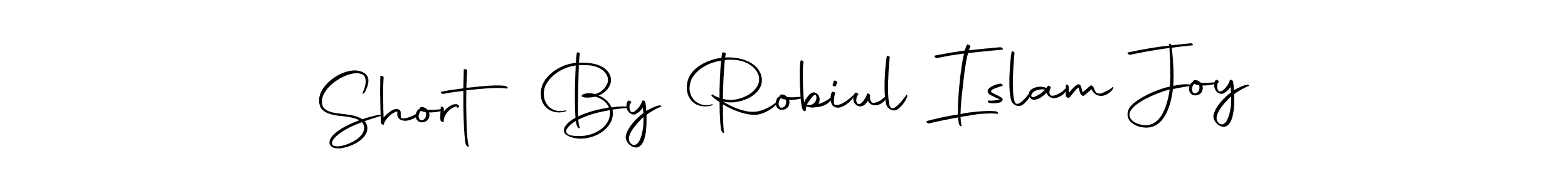 You should practise on your own different ways (Autography-DOLnW) to write your name (Short By Robiul Islam Joy) in signature. don't let someone else do it for you. Short By Robiul Islam Joy signature style 10 images and pictures png