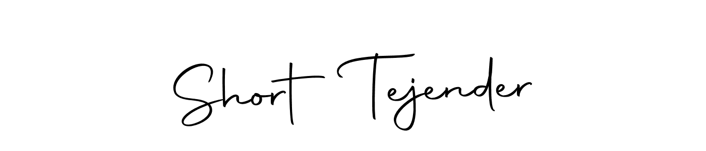 Create a beautiful signature design for name Short Tejender. With this signature (Autography-DOLnW) fonts, you can make a handwritten signature for free. Short Tejender signature style 10 images and pictures png