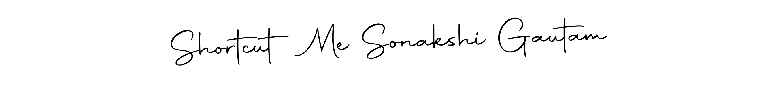 Similarly Autography-DOLnW is the best handwritten signature design. Signature creator online .You can use it as an online autograph creator for name Shortcut Me Sonakshi Gautam. Shortcut Me Sonakshi Gautam signature style 10 images and pictures png