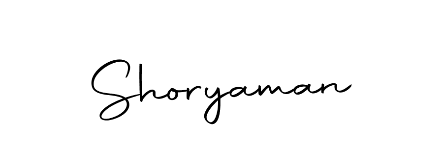 Make a beautiful signature design for name Shoryaman. With this signature (Autography-DOLnW) style, you can create a handwritten signature for free. Shoryaman signature style 10 images and pictures png