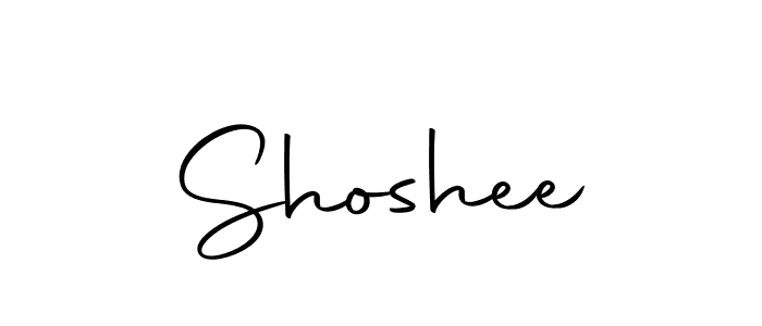 Use a signature maker to create a handwritten signature online. With this signature software, you can design (Autography-DOLnW) your own signature for name Shoshee. Shoshee signature style 10 images and pictures png