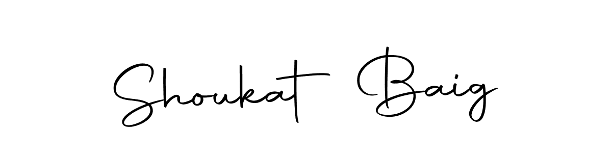 Make a beautiful signature design for name Shoukat Baig. Use this online signature maker to create a handwritten signature for free. Shoukat Baig signature style 10 images and pictures png