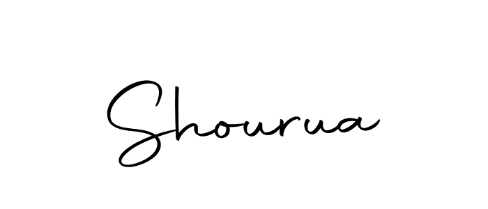 Use a signature maker to create a handwritten signature online. With this signature software, you can design (Autography-DOLnW) your own signature for name Shourua. Shourua signature style 10 images and pictures png