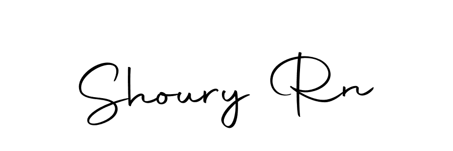 You can use this online signature creator to create a handwritten signature for the name Shoury Rn. This is the best online autograph maker. Shoury Rn signature style 10 images and pictures png