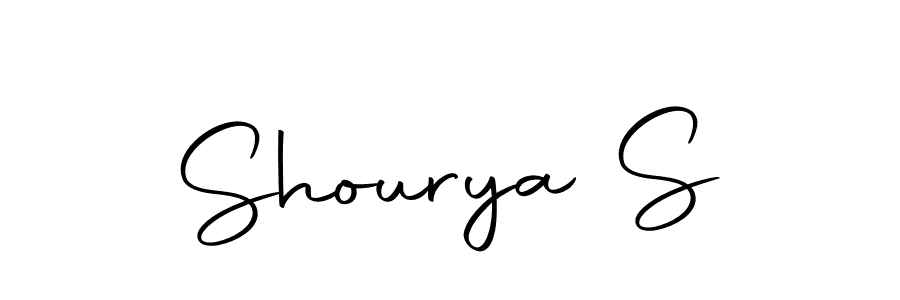 Make a beautiful signature design for name Shourya S. Use this online signature maker to create a handwritten signature for free. Shourya S signature style 10 images and pictures png