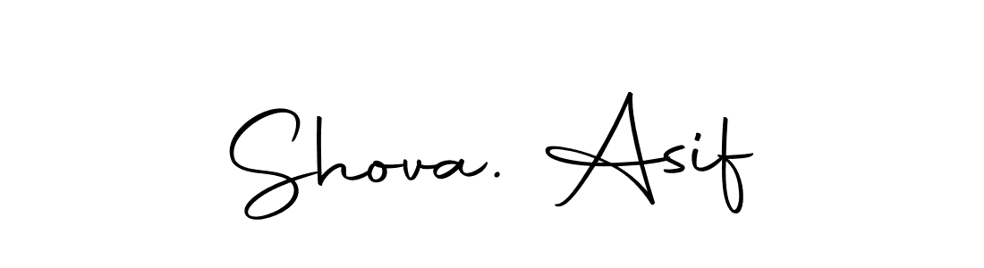 Make a beautiful signature design for name Shova. Asif. With this signature (Autography-DOLnW) style, you can create a handwritten signature for free. Shova. Asif signature style 10 images and pictures png