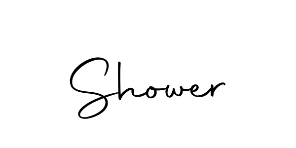 Also we have Shower name is the best signature style. Create professional handwritten signature collection using Autography-DOLnW autograph style. Shower signature style 10 images and pictures png