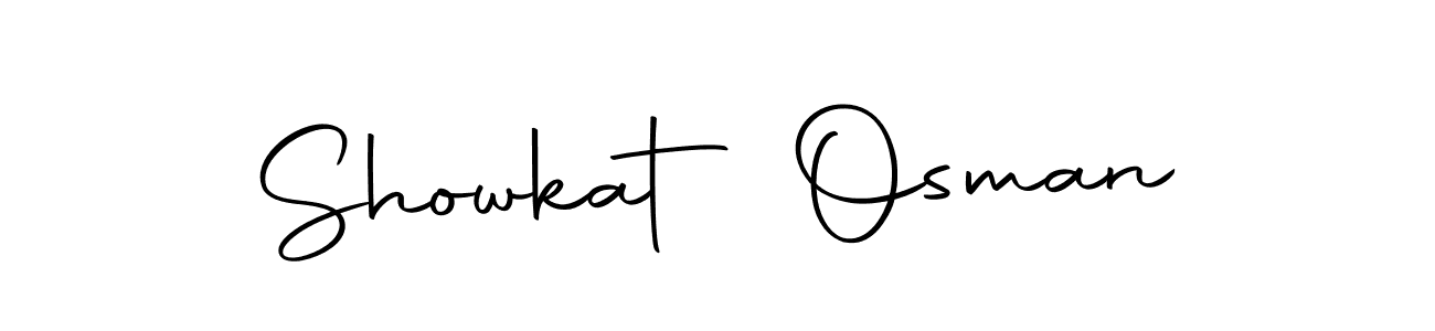 How to make Showkat Osman name signature. Use Autography-DOLnW style for creating short signs online. This is the latest handwritten sign. Showkat Osman signature style 10 images and pictures png