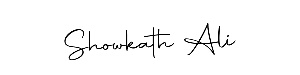 Design your own signature with our free online signature maker. With this signature software, you can create a handwritten (Autography-DOLnW) signature for name Showkath Ali. Showkath Ali signature style 10 images and pictures png
