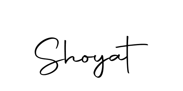 Create a beautiful signature design for name Shoyat. With this signature (Autography-DOLnW) fonts, you can make a handwritten signature for free. Shoyat signature style 10 images and pictures png