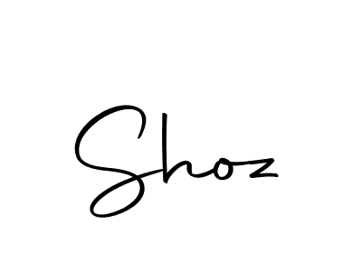 Make a beautiful signature design for name Shoz. Use this online signature maker to create a handwritten signature for free. Shoz signature style 10 images and pictures png