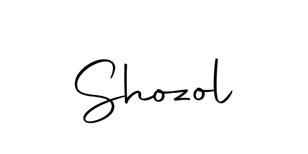 Create a beautiful signature design for name Shozol. With this signature (Autography-DOLnW) fonts, you can make a handwritten signature for free. Shozol signature style 10 images and pictures png