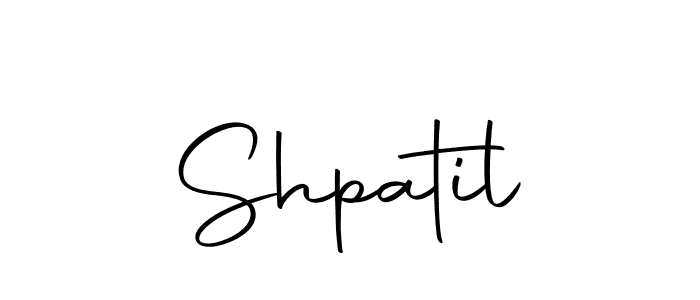 How to make Shpatil signature? Autography-DOLnW is a professional autograph style. Create handwritten signature for Shpatil name. Shpatil signature style 10 images and pictures png