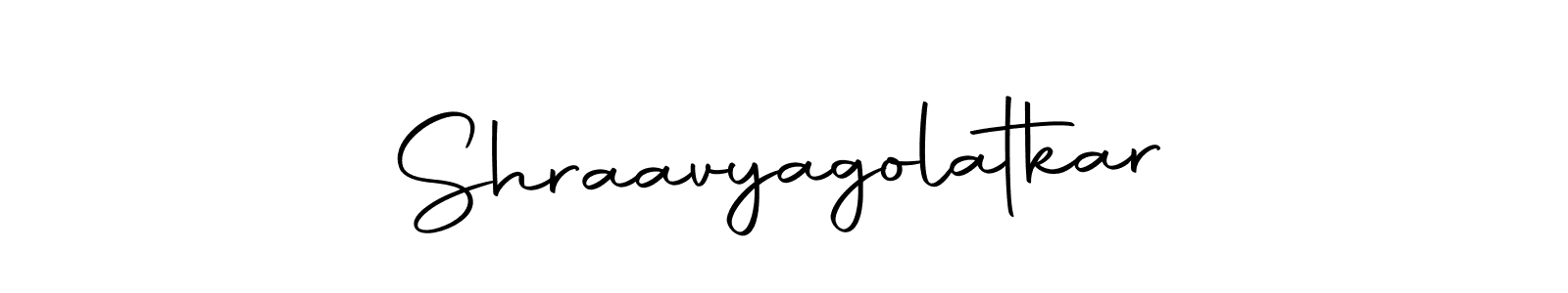 Similarly Autography-DOLnW is the best handwritten signature design. Signature creator online .You can use it as an online autograph creator for name Shraavyagolatkar. Shraavyagolatkar signature style 10 images and pictures png
