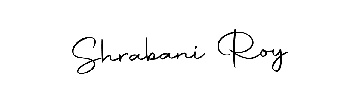 Autography-DOLnW is a professional signature style that is perfect for those who want to add a touch of class to their signature. It is also a great choice for those who want to make their signature more unique. Get Shrabani Roy name to fancy signature for free. Shrabani Roy signature style 10 images and pictures png