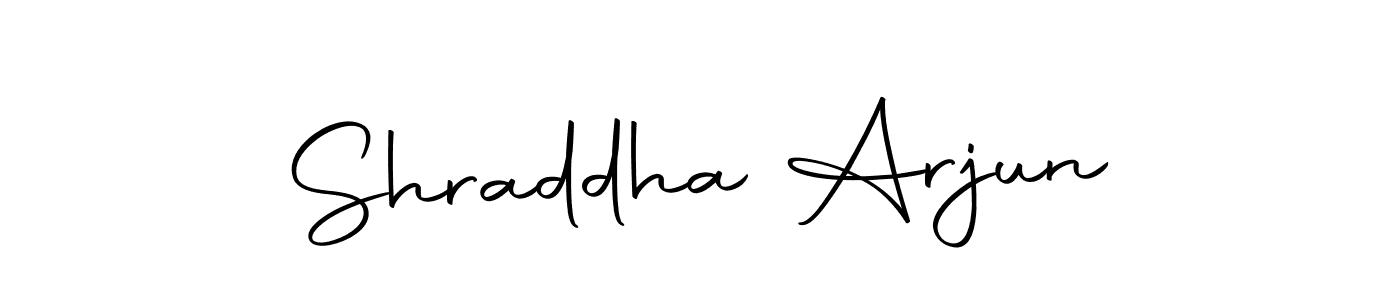 Once you've used our free online signature maker to create your best signature Autography-DOLnW style, it's time to enjoy all of the benefits that Shraddha Arjun name signing documents. Shraddha Arjun signature style 10 images and pictures png