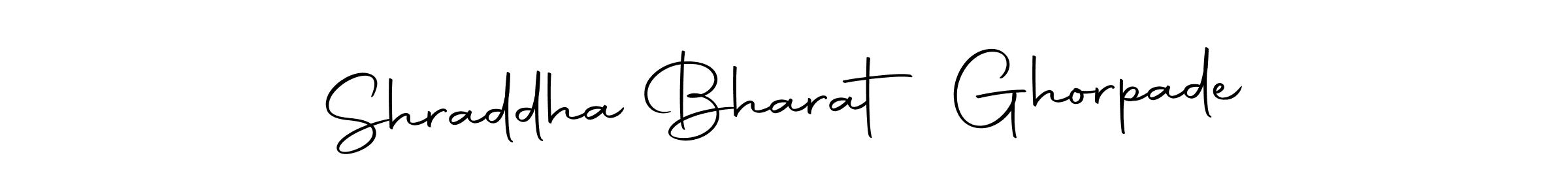 It looks lik you need a new signature style for name Shraddha Bharat Ghorpade. Design unique handwritten (Autography-DOLnW) signature with our free signature maker in just a few clicks. Shraddha Bharat Ghorpade signature style 10 images and pictures png