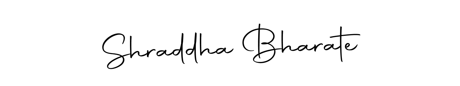 Shraddha Bharate stylish signature style. Best Handwritten Sign (Autography-DOLnW) for my name. Handwritten Signature Collection Ideas for my name Shraddha Bharate. Shraddha Bharate signature style 10 images and pictures png