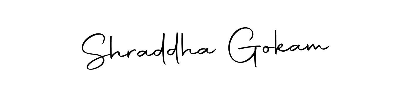 Once you've used our free online signature maker to create your best signature Autography-DOLnW style, it's time to enjoy all of the benefits that Shraddha Gokam name signing documents. Shraddha Gokam signature style 10 images and pictures png