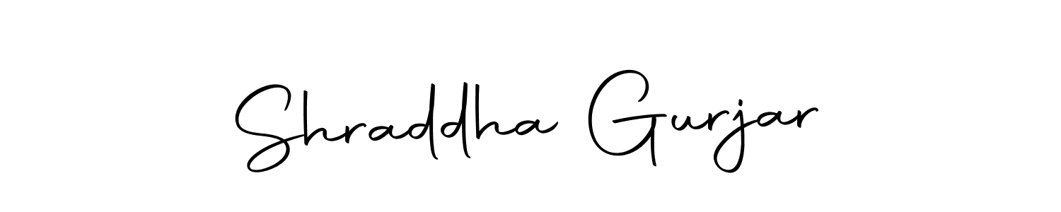 You should practise on your own different ways (Autography-DOLnW) to write your name (Shraddha Gurjar) in signature. don't let someone else do it for you. Shraddha Gurjar signature style 10 images and pictures png