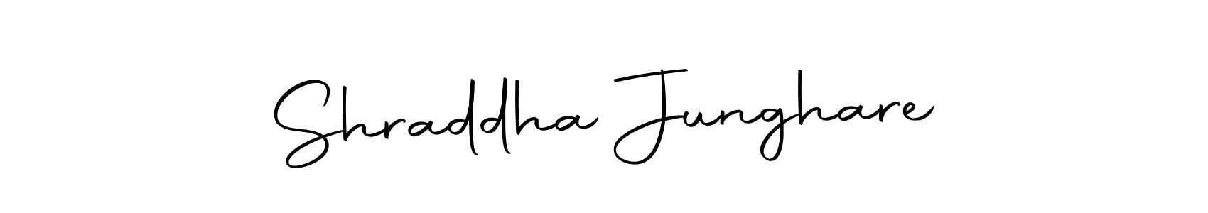 Make a short Shraddha Junghare signature style. Manage your documents anywhere anytime using Autography-DOLnW. Create and add eSignatures, submit forms, share and send files easily. Shraddha Junghare signature style 10 images and pictures png