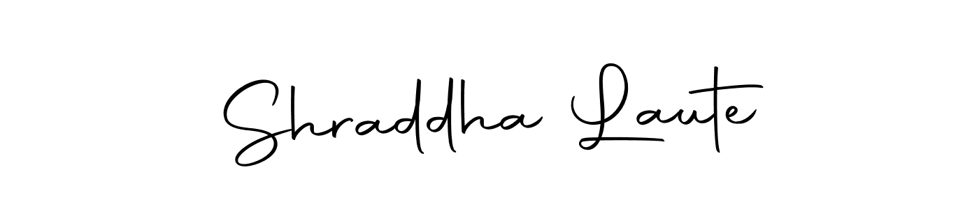 Autography-DOLnW is a professional signature style that is perfect for those who want to add a touch of class to their signature. It is also a great choice for those who want to make their signature more unique. Get Shraddha Laute name to fancy signature for free. Shraddha Laute signature style 10 images and pictures png