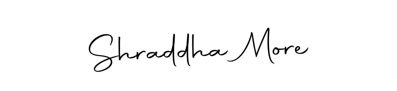 How to make Shraddha More signature? Autography-DOLnW is a professional autograph style. Create handwritten signature for Shraddha More name. Shraddha More signature style 10 images and pictures png