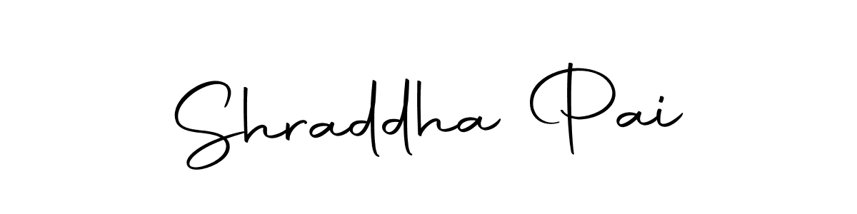 How to make Shraddha Pai name signature. Use Autography-DOLnW style for creating short signs online. This is the latest handwritten sign. Shraddha Pai signature style 10 images and pictures png