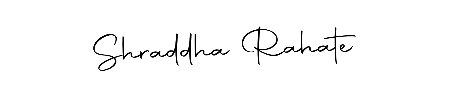 Make a beautiful signature design for name Shraddha Rahate. With this signature (Autography-DOLnW) style, you can create a handwritten signature for free. Shraddha Rahate signature style 10 images and pictures png