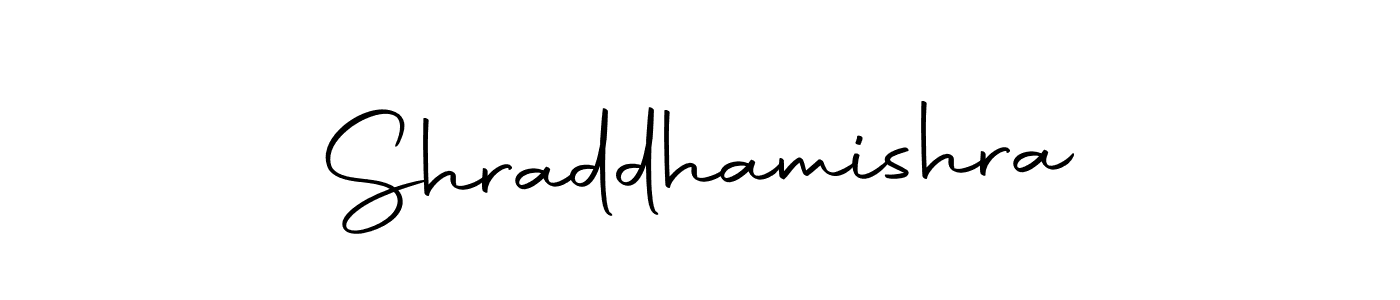 Create a beautiful signature design for name Shraddhamishra. With this signature (Autography-DOLnW) fonts, you can make a handwritten signature for free. Shraddhamishra signature style 10 images and pictures png