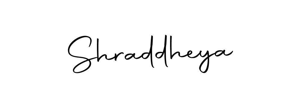 Design your own signature with our free online signature maker. With this signature software, you can create a handwritten (Autography-DOLnW) signature for name Shraddheya. Shraddheya signature style 10 images and pictures png