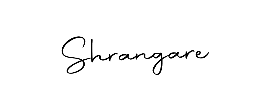 Create a beautiful signature design for name Shrangare. With this signature (Autography-DOLnW) fonts, you can make a handwritten signature for free. Shrangare signature style 10 images and pictures png