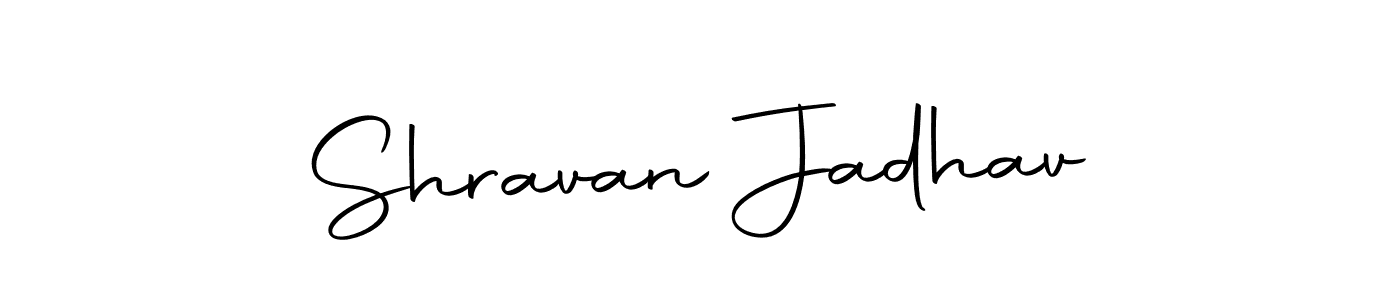 You should practise on your own different ways (Autography-DOLnW) to write your name (Shravan Jadhav) in signature. don't let someone else do it for you. Shravan Jadhav signature style 10 images and pictures png