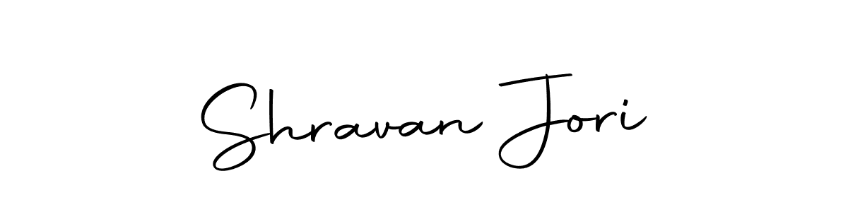 How to make Shravan Jori name signature. Use Autography-DOLnW style for creating short signs online. This is the latest handwritten sign. Shravan Jori signature style 10 images and pictures png