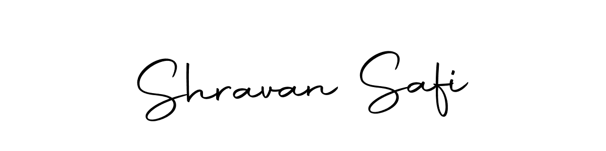 Design your own signature with our free online signature maker. With this signature software, you can create a handwritten (Autography-DOLnW) signature for name Shravan Safi. Shravan Safi signature style 10 images and pictures png