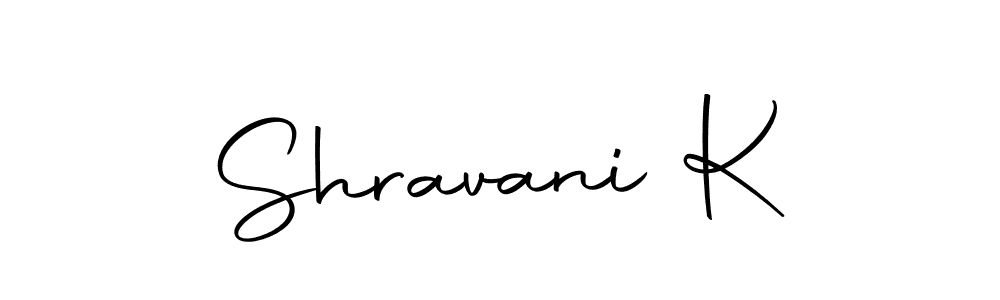 You should practise on your own different ways (Autography-DOLnW) to write your name (Shravani K) in signature. don't let someone else do it for you. Shravani K signature style 10 images and pictures png