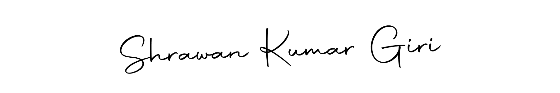 Create a beautiful signature design for name Shrawan Kumar Giri. With this signature (Autography-DOLnW) fonts, you can make a handwritten signature for free. Shrawan Kumar Giri signature style 10 images and pictures png