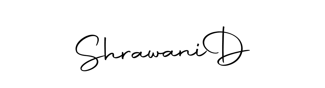 Shrawani  D stylish signature style. Best Handwritten Sign (Autography-DOLnW) for my name. Handwritten Signature Collection Ideas for my name Shrawani  D. Shrawani  D signature style 10 images and pictures png