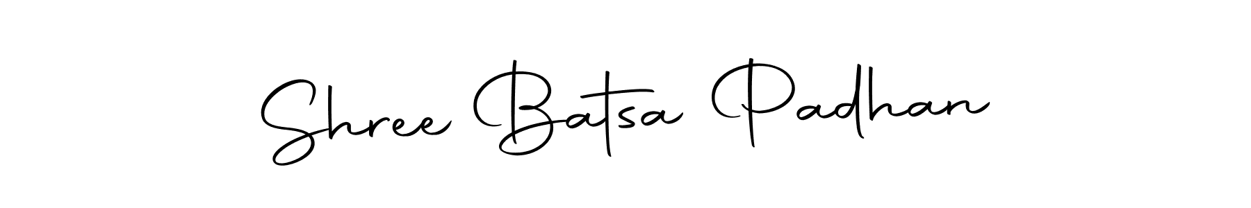 Use a signature maker to create a handwritten signature online. With this signature software, you can design (Autography-DOLnW) your own signature for name Shree Batsa Padhan. Shree Batsa Padhan signature style 10 images and pictures png