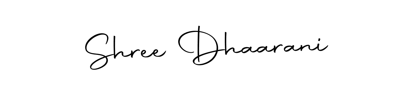 Create a beautiful signature design for name Shree Dhaarani. With this signature (Autography-DOLnW) fonts, you can make a handwritten signature for free. Shree Dhaarani signature style 10 images and pictures png