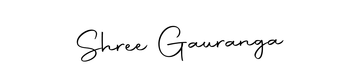 Use a signature maker to create a handwritten signature online. With this signature software, you can design (Autography-DOLnW) your own signature for name Shree Gauranga. Shree Gauranga signature style 10 images and pictures png
