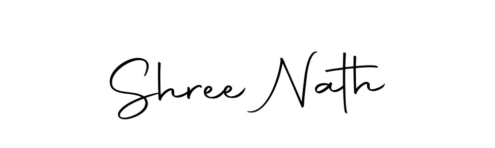 The best way (Autography-DOLnW) to make a short signature is to pick only two or three words in your name. The name Shree Nath include a total of six letters. For converting this name. Shree Nath signature style 10 images and pictures png